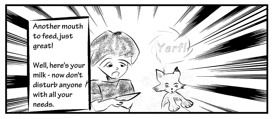 Paws needs feeding